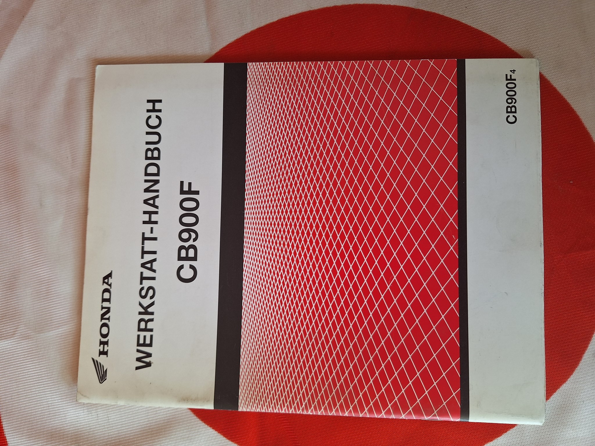 Picture of Werkstatthandbuch Nachtrag Honda  CB900F